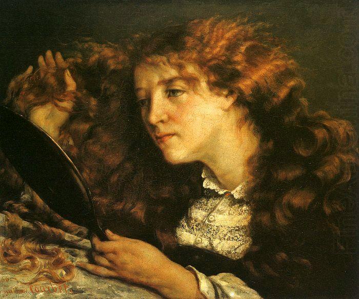 Gustave Courbet Portrait of Jo china oil painting image